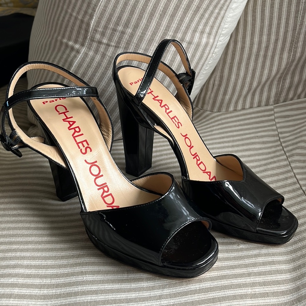 Charles Jourdan Platform Sandals 37